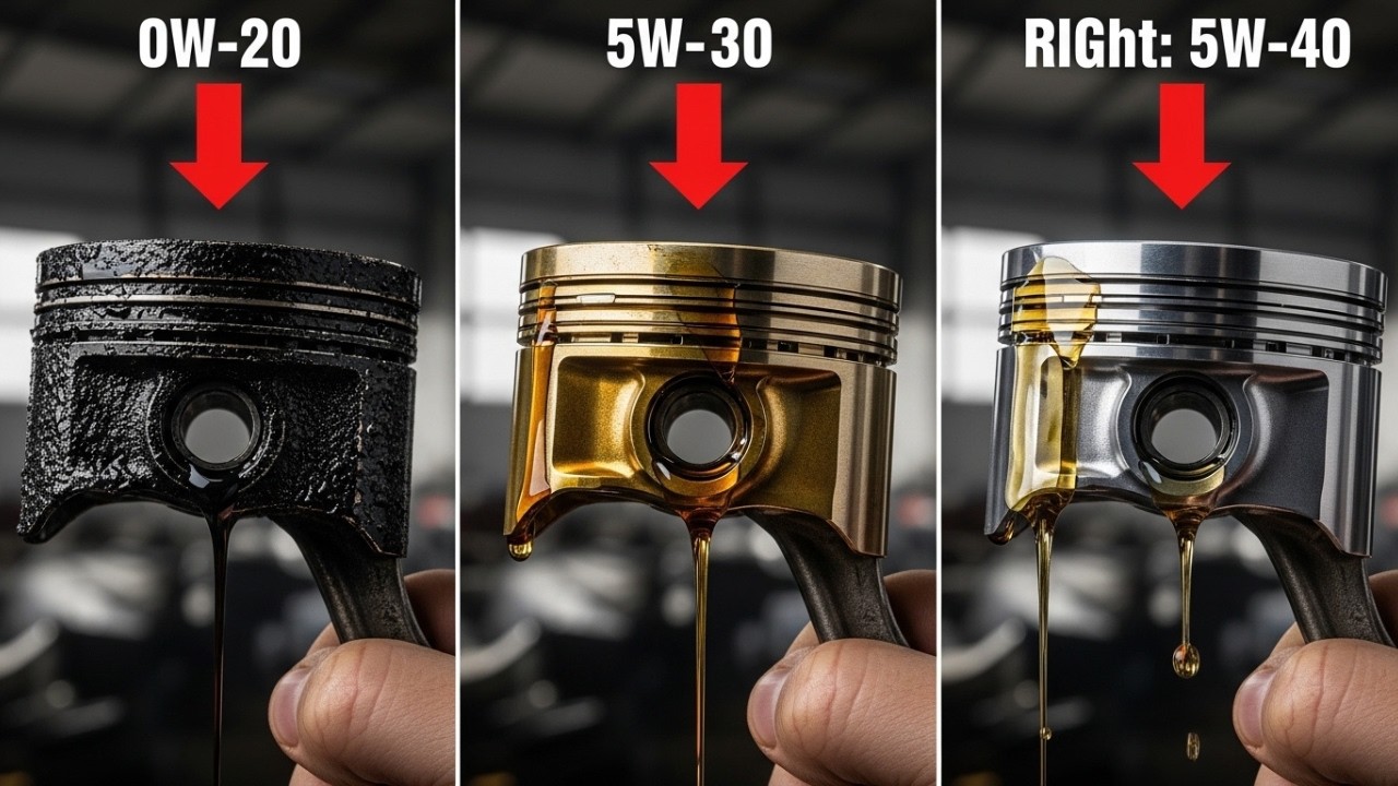 We Tested 0W-20, 5W-30 & 5W-40 in the Brand new car ENGINE — One Clear Winner!