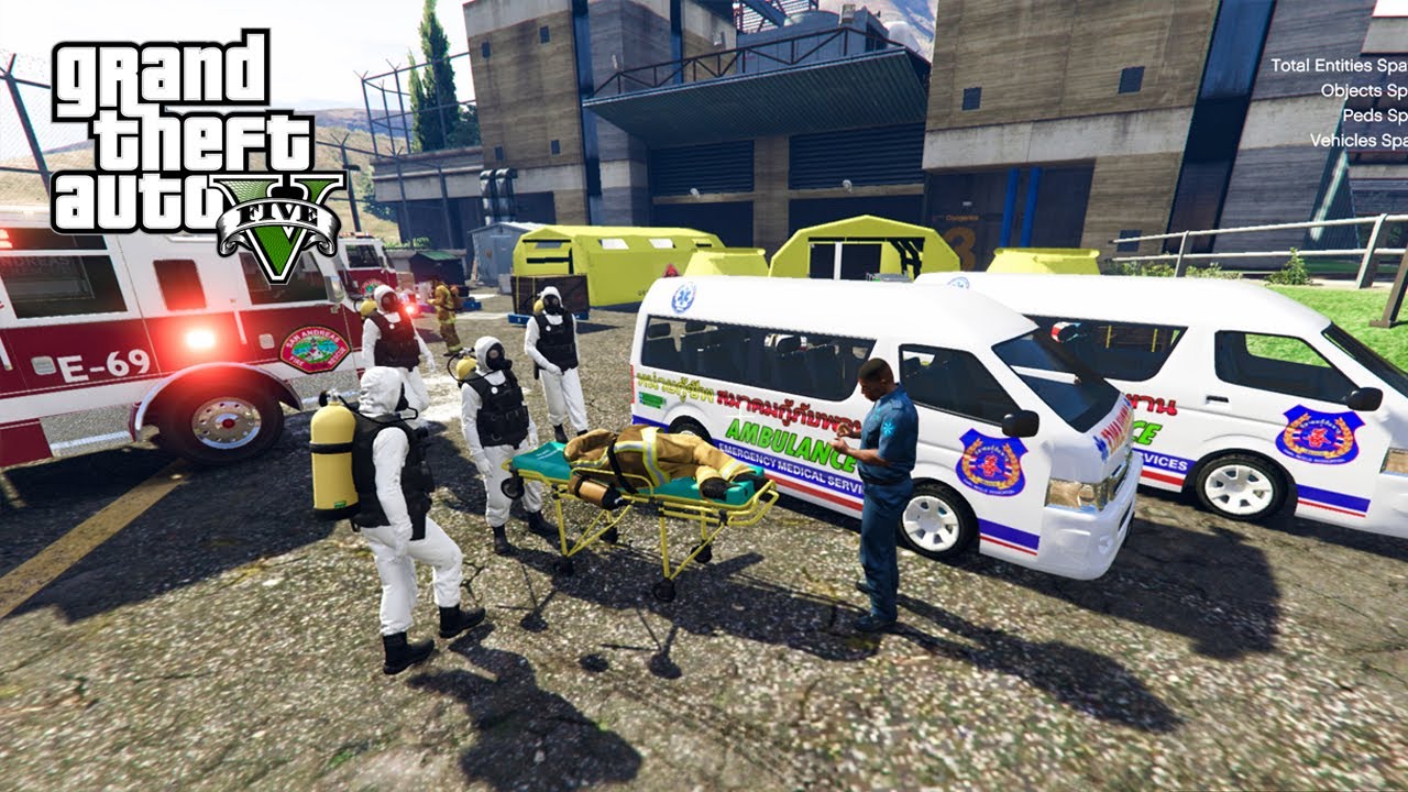 โรงงานนิวเคลียร์ ระเบิด 💣 GTA V งานซ่อมระดับโลก