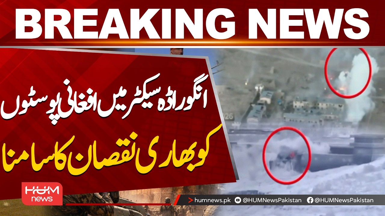 Heavy Losses for Afghan Posts in Angur Ada Sector | Pakistan Forces Strike| Hum News | Pakistan