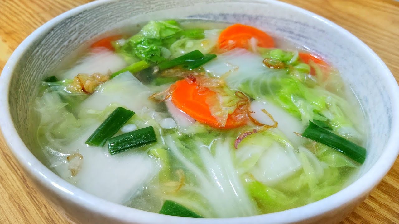 MENU SAYUR BENING YANG NIKMAT SEKALI DAN MURAH / RESEP SAYUR BENING SAWI PUTIH