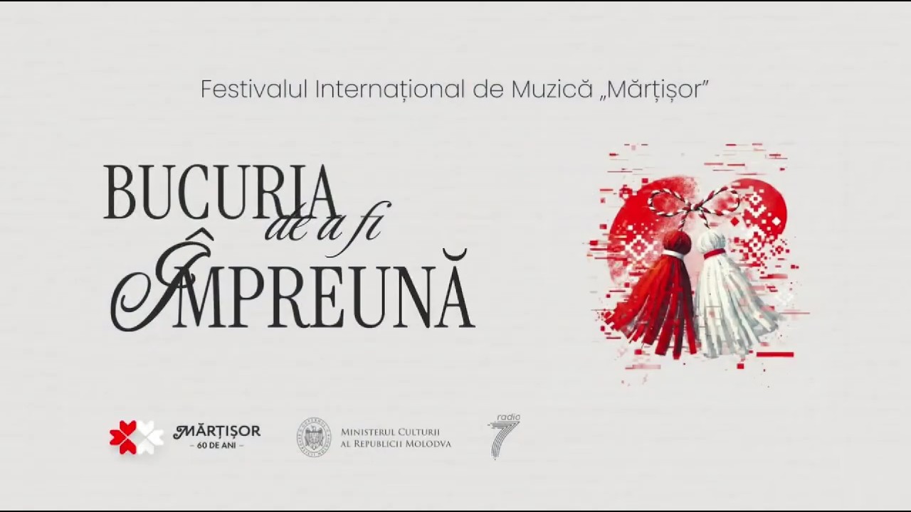 Spot festivalul ”Mărţişor” 2026. Ediția a 60-a - „Bucuria de a fi împreună”