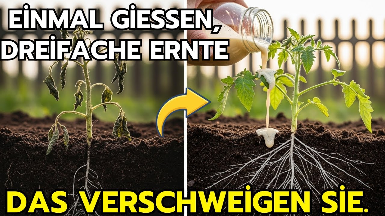 Einmal Gießen, Dreifache Ernte – Das Hefe-Geheimnis Für Wurzeln