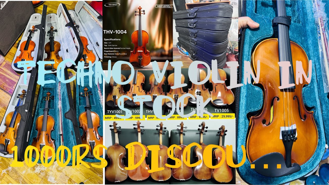 TECHNO VIOLIN IN STOCK, IMPORTED VIOLIN ALL SIZES,NOISE FACTORY/KOLKATA/8240659852/CHEAPESTMUSICSHOP