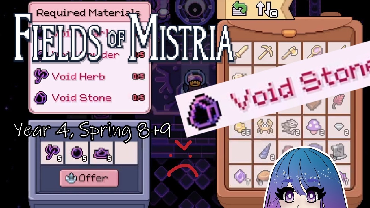 Fields of Mistria v0.15.1 🍓 - Days 345, 346 (No Commentary)