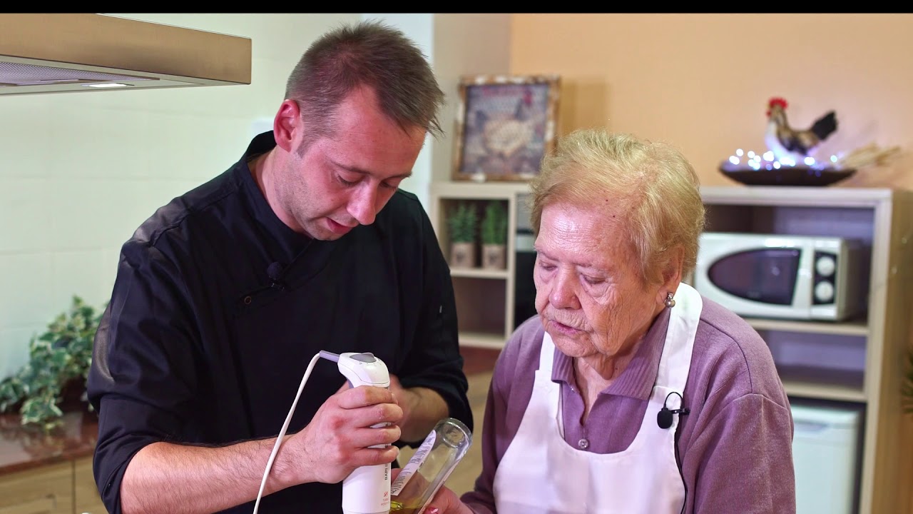 Bacallà confitat amb puré de poma i all i oli verd / Cuina per sorpresa 8 (Golf Roqueta)