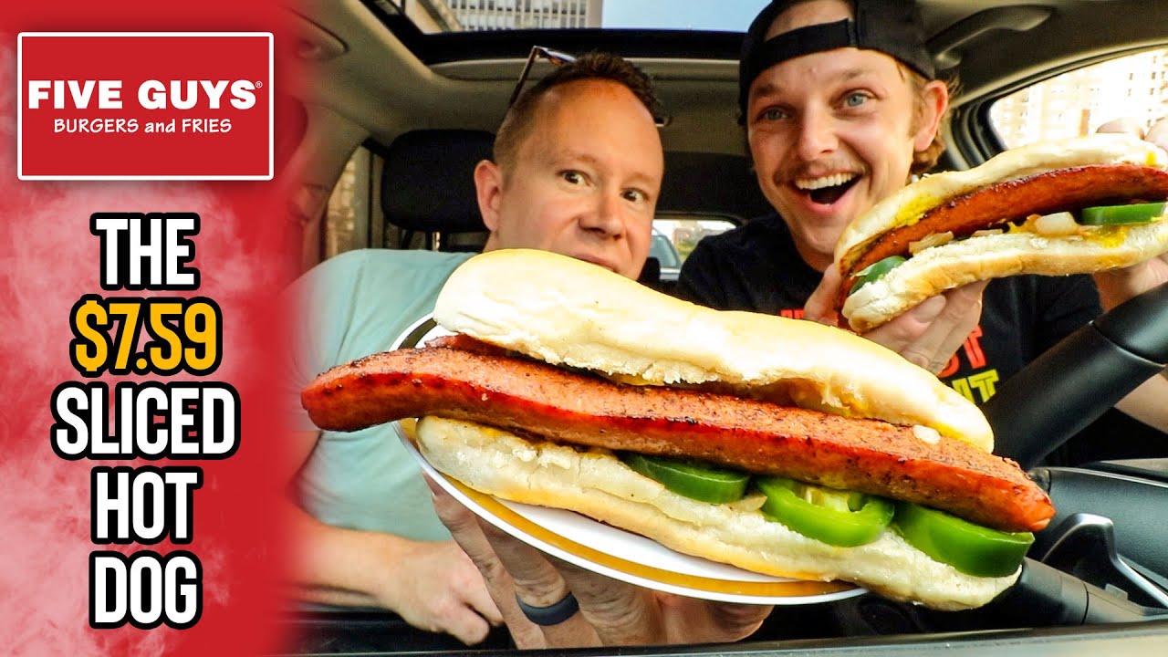 Is The Five Guys Hot Dog Even Actually A Hot Dog? | *THESE FOOD REVIEWERS SAY NO* 🌭❌
