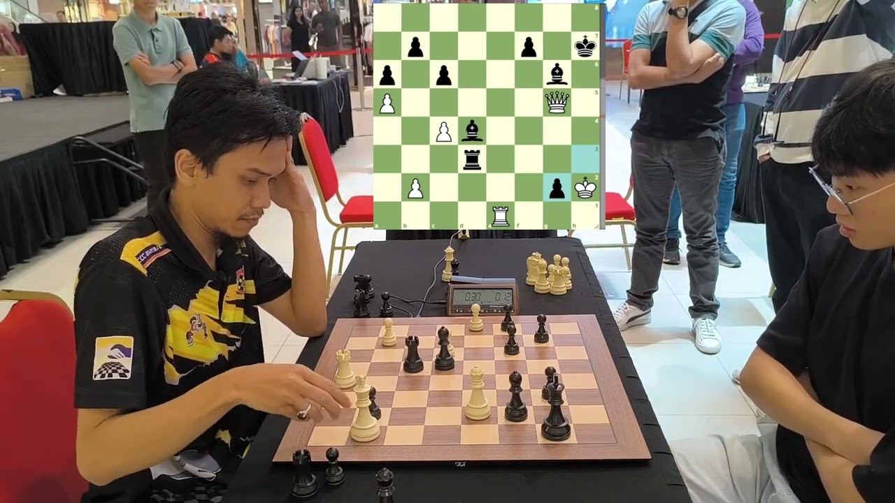 Blitz King Blunders Queen...Can He Survive? | Nik Farouqi vs FM Wong Yinn Long | I-City Masters 2025