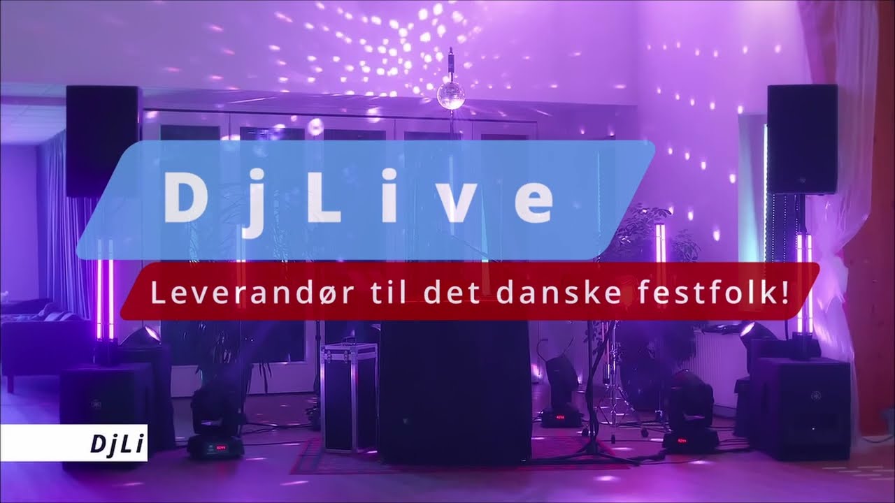DjLive Party musik til firmafest, temafest, privatfest, bryllup m.m.