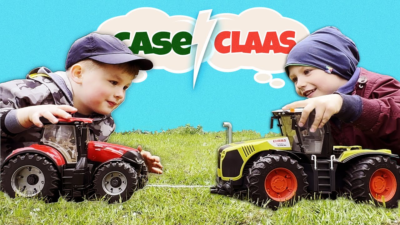 Wielkie zawody w ogrodzie! 🚜 Przeciąganie liny traktorami i nauka Fair Play