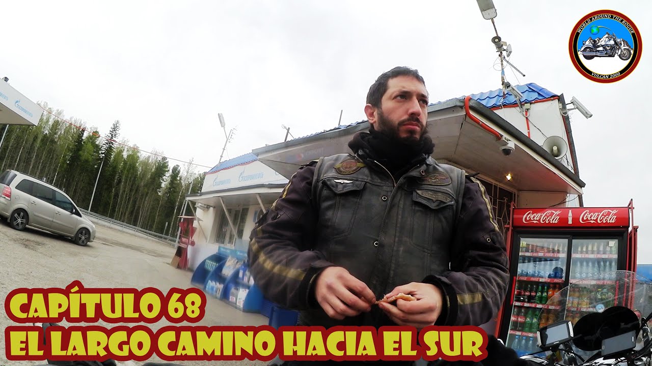 VUELTA AL MUNDO EN MOTO | EP.68 | EL LARGO CAMINO HACIA EL SUR | GUBKINSKY - RUSIA