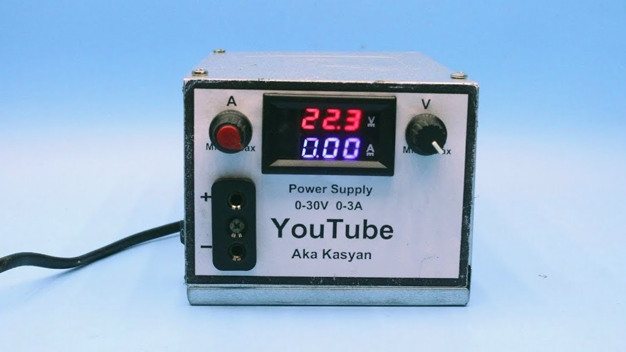 How to make adjustable power supply using ANY computer power supply unit