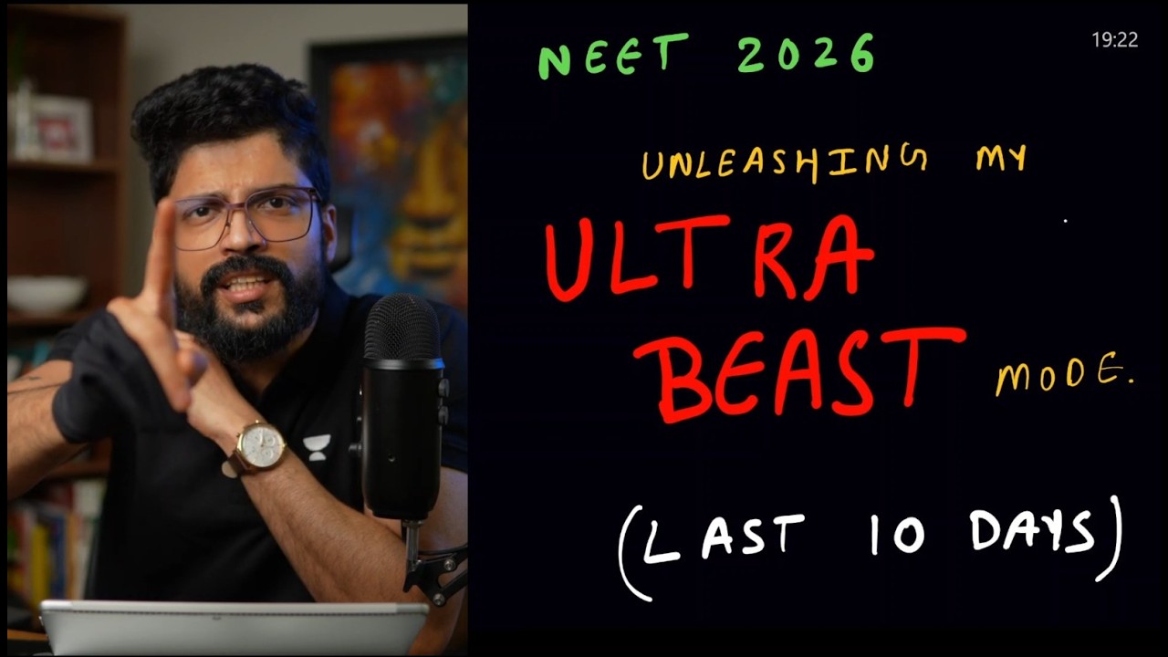 You can still score 140+ in Physics in Last Week | NEET 2026 Unleash ULTRA BEAST MODE