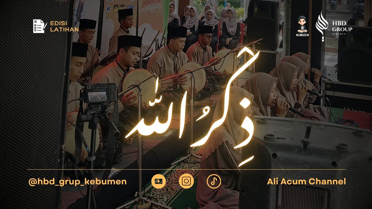 VLOG LATIHAN EDISI RAMADHAN HADROH AL-BANJARI HBD GUP KEBUMEN