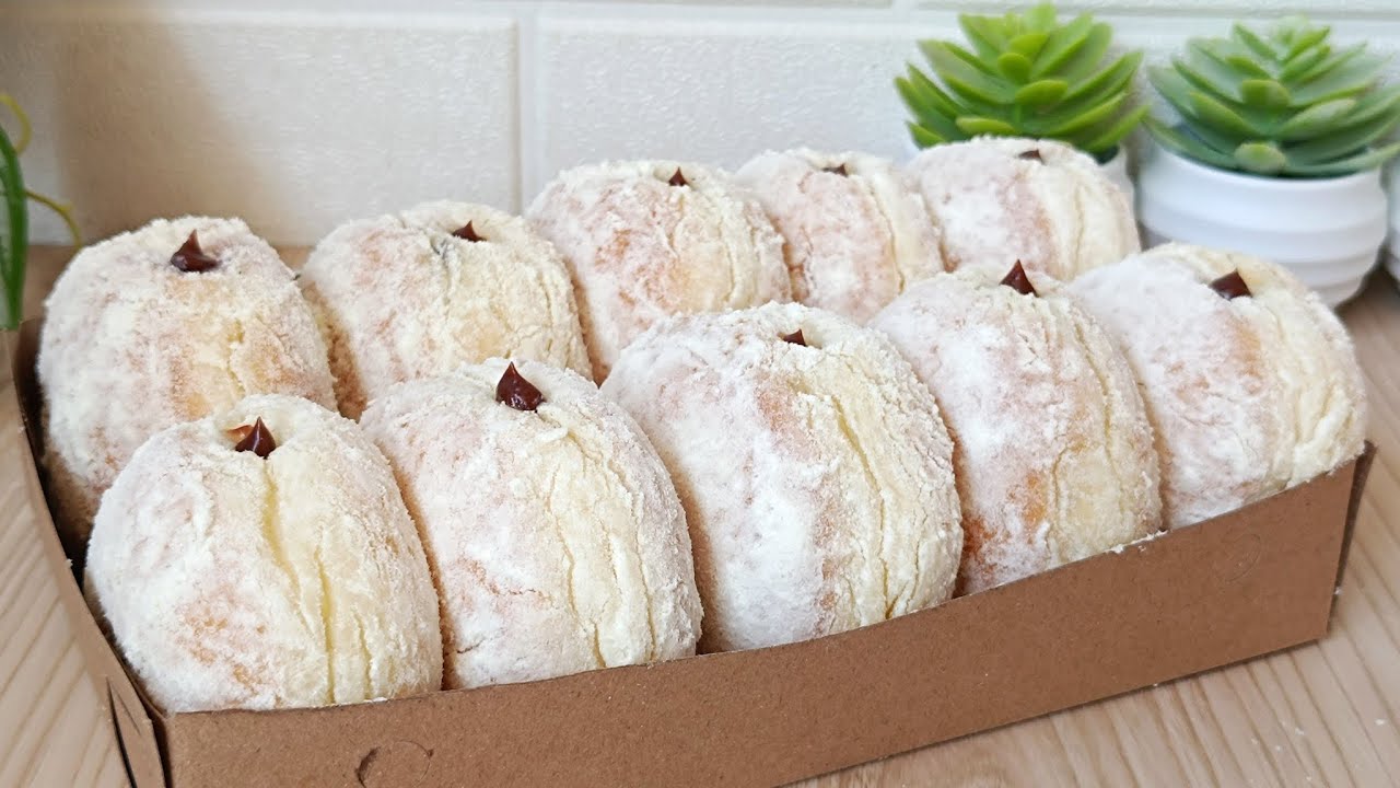 TUTORIAL LENGKAP TIPS & TRIK MEMBUAT DONAT BOMBOLONI