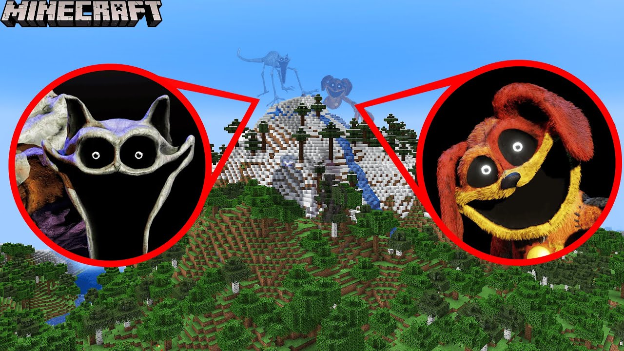 I Found Hostile Catnap and DogDay in Minecraft (Poppy Playtime Chapter 4)