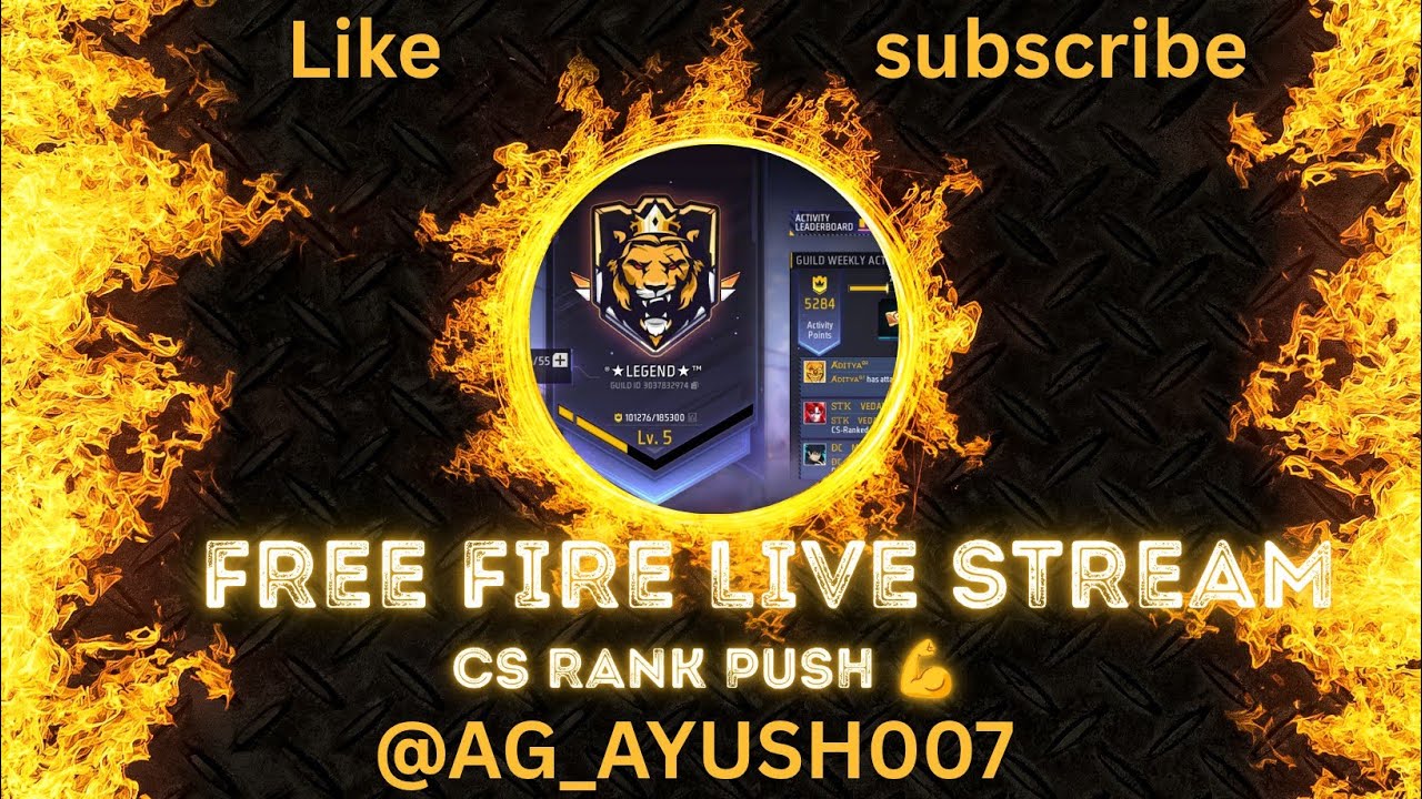Free fire cs rank push 💪