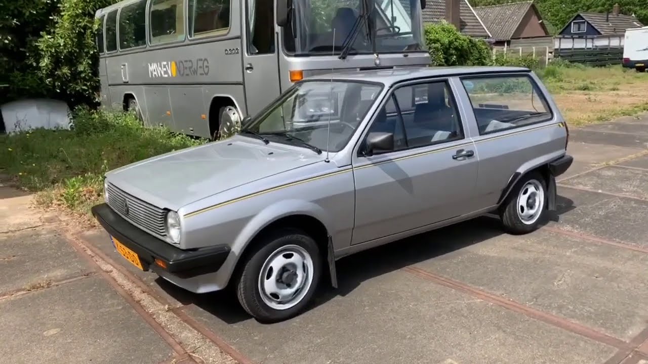 VW Polo 86c Steilheck 1984 fully restored