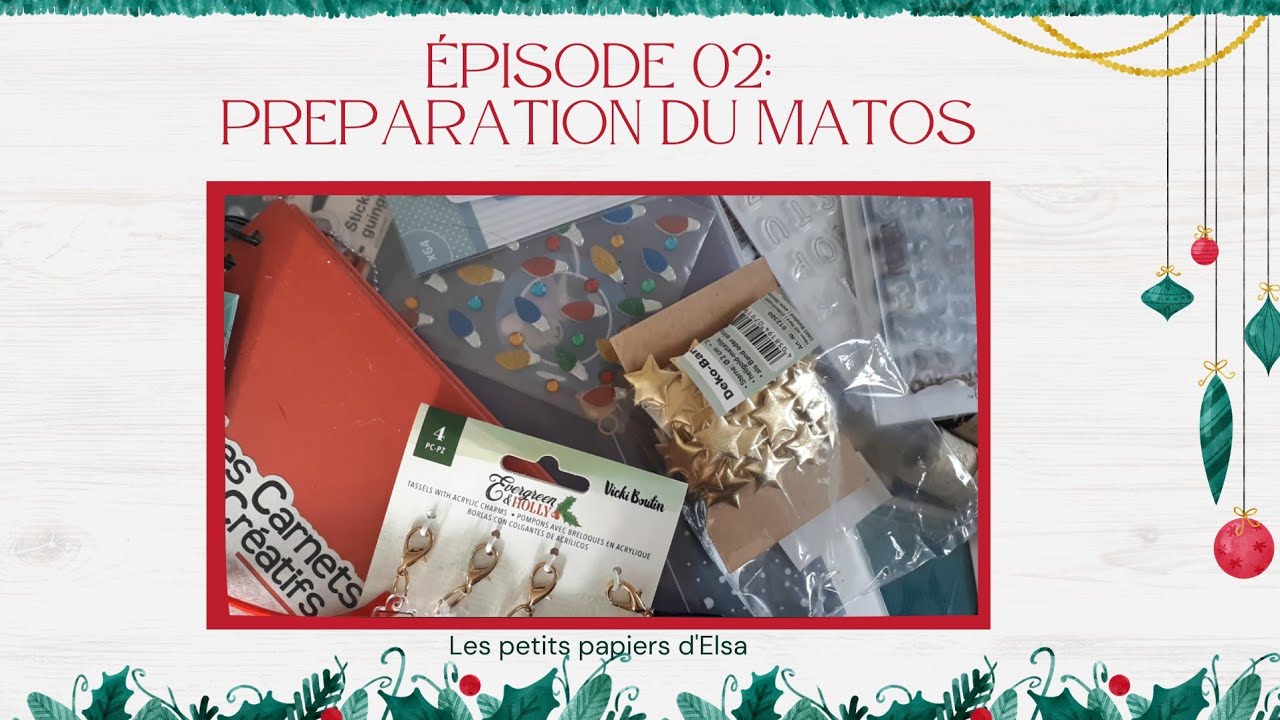 {xmasvlog} Journal de Noël de A à Z n°2 - Préparation du matos