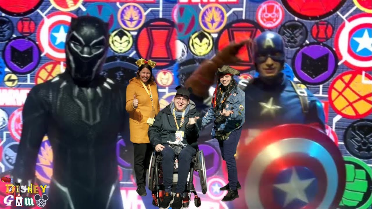 Marvel Meet and Greet with Team Belle - Disneyland Paris 2022