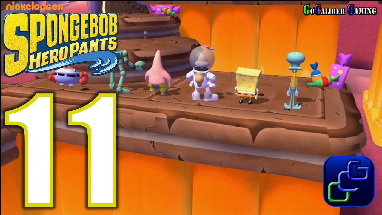 Spongebob Hero Pants Walkthrough - Part 11 - Dream Land: Level 11