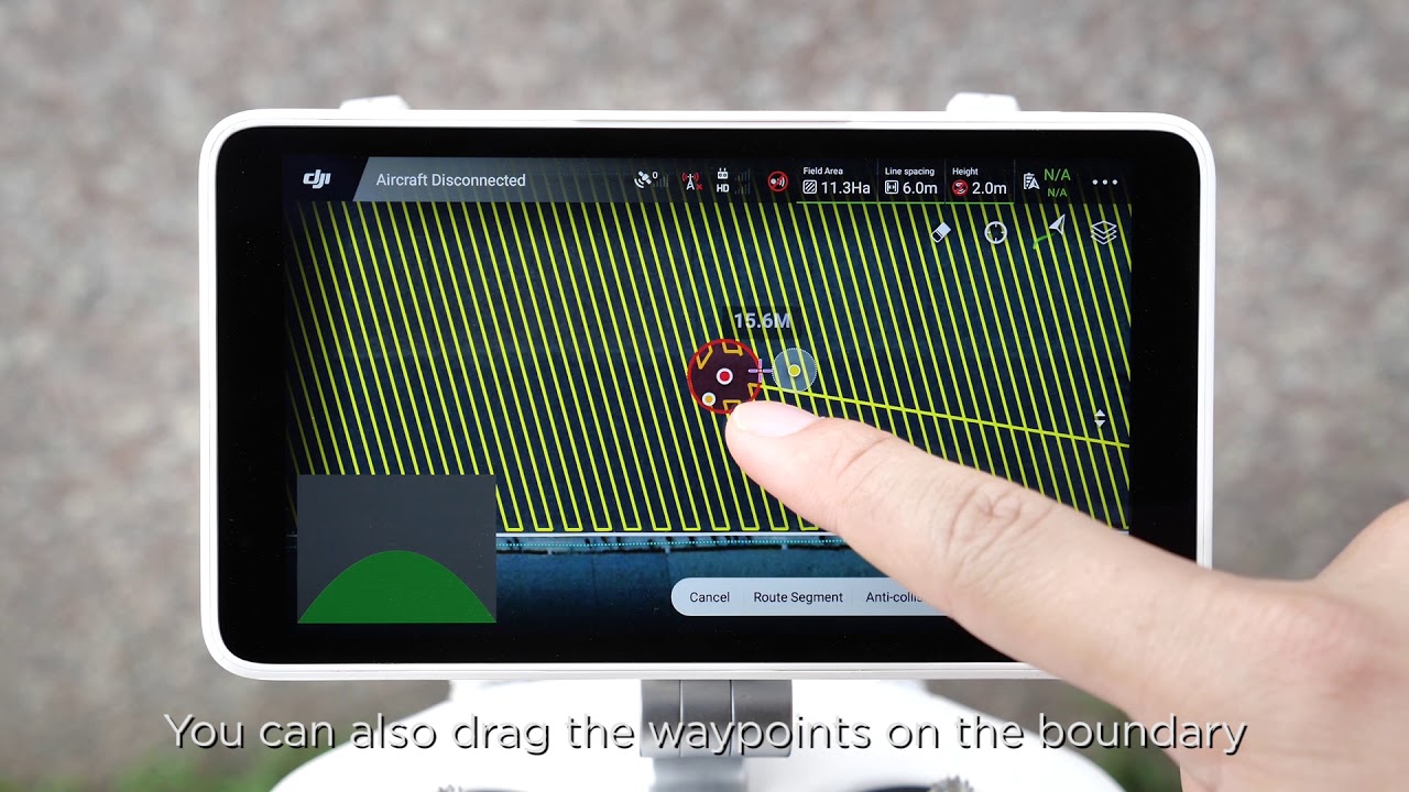 DJI Agras T16 Tutorial: Remote Controller Planning