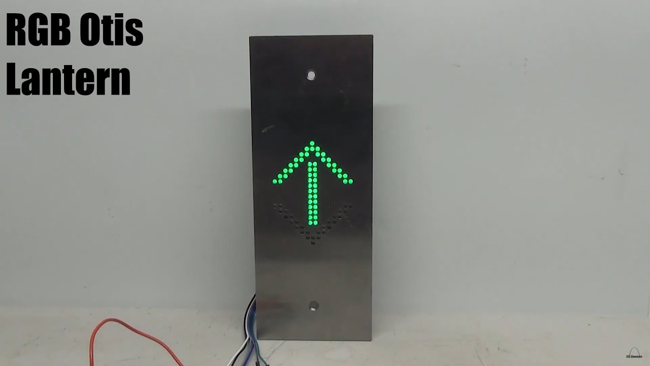 Detailed Look at an Otis RGB Elevator Lantern