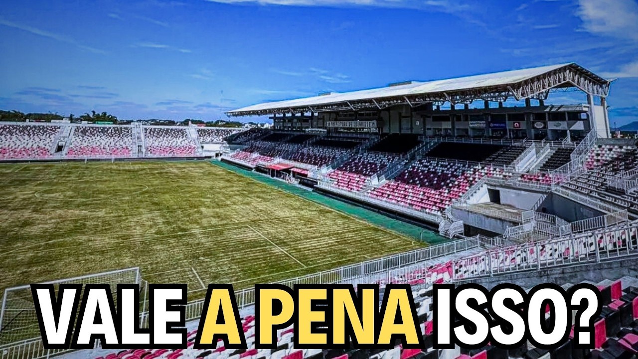 R$ 6,4 Milhões no Gramado! Arena Joinville Aposta TUDO na Modernização - Vale a Pena?