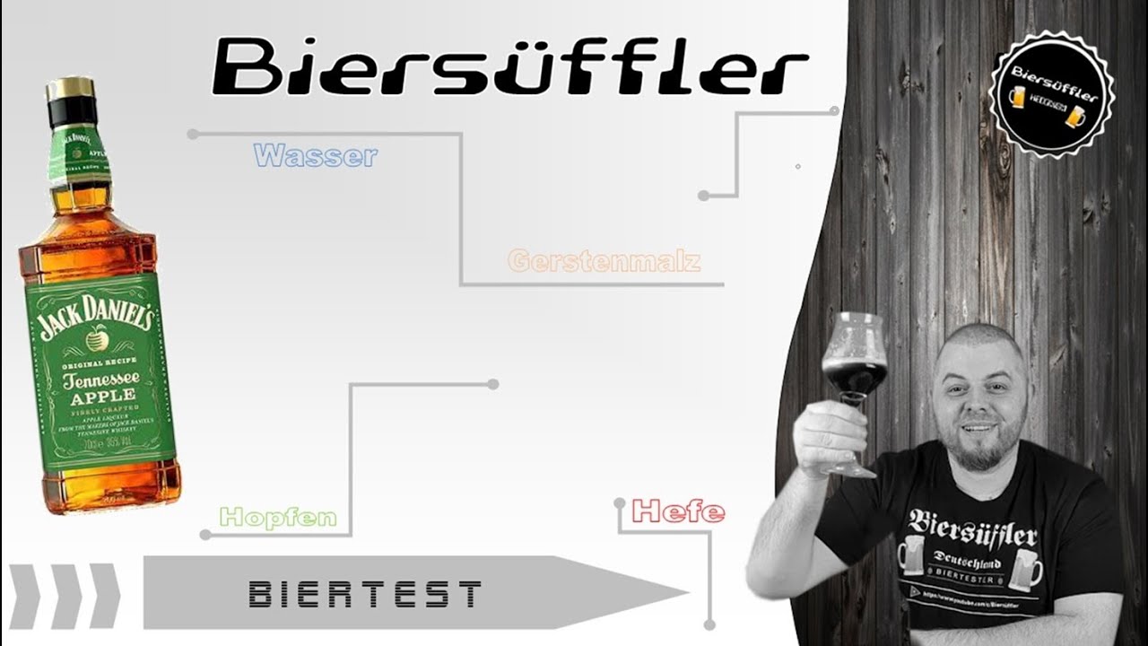 Biers&uuml;ffler-Special - Jack Daniel's Apple Drink f&uuml;r den Sommer