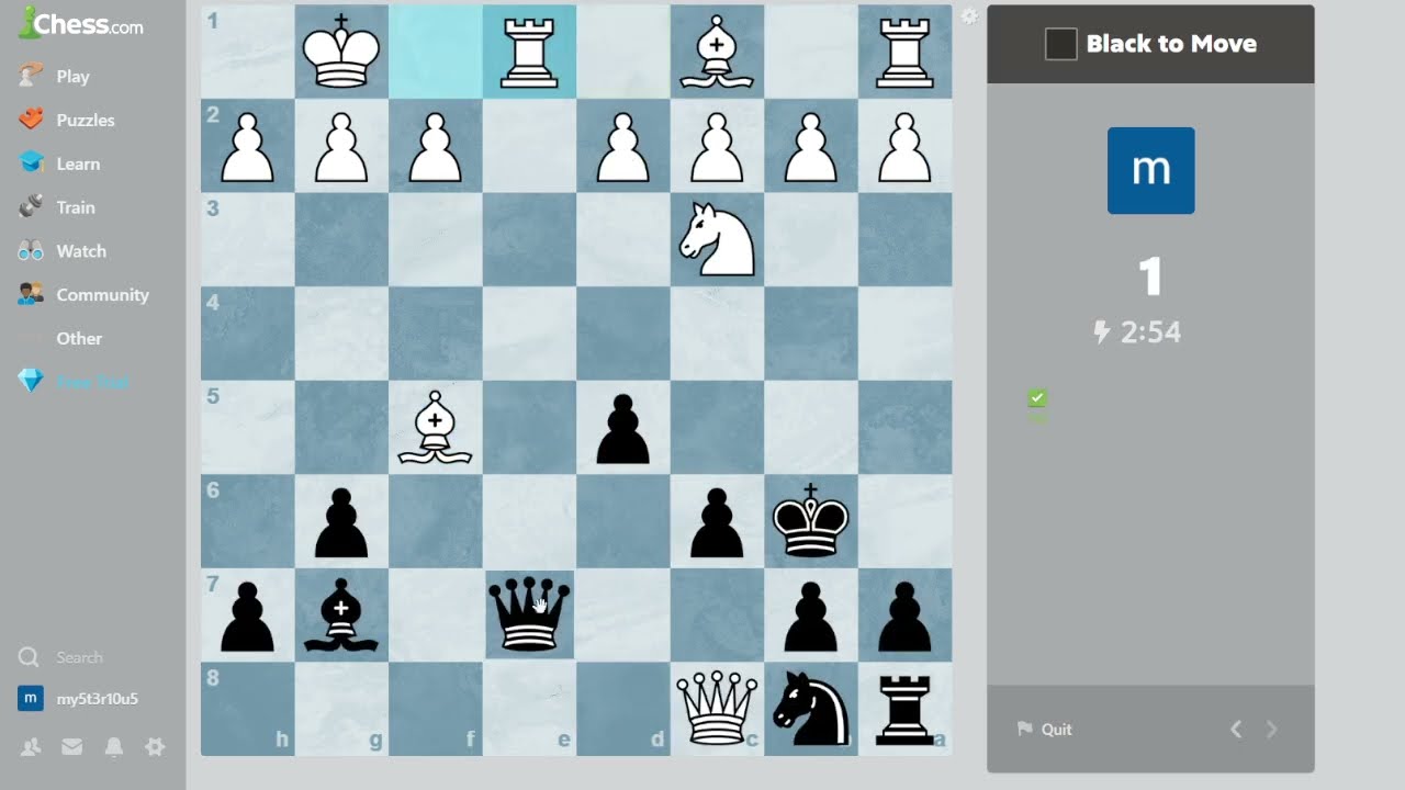 🔥Daily Chess Puzzle Rush! (March 15, 2026) #chess #dailychess #puzzle