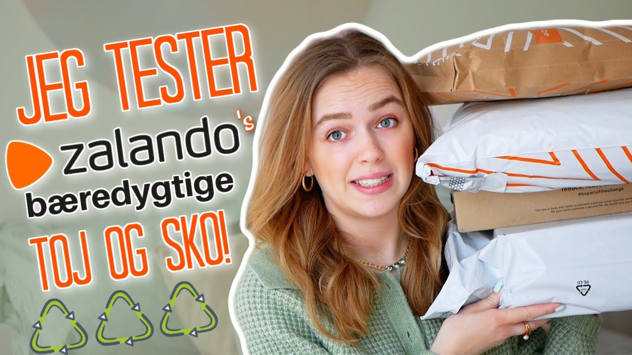 TESTER B&AElig;REDYGTIGT T&Oslash;J FRA ZALANDO! Udsalgs edition! // LouLiving