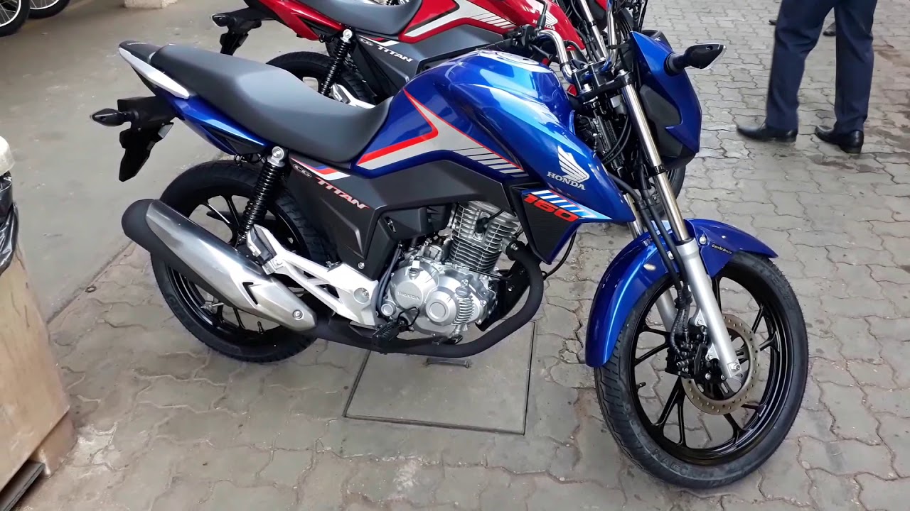 nova titan 160  2018 azul