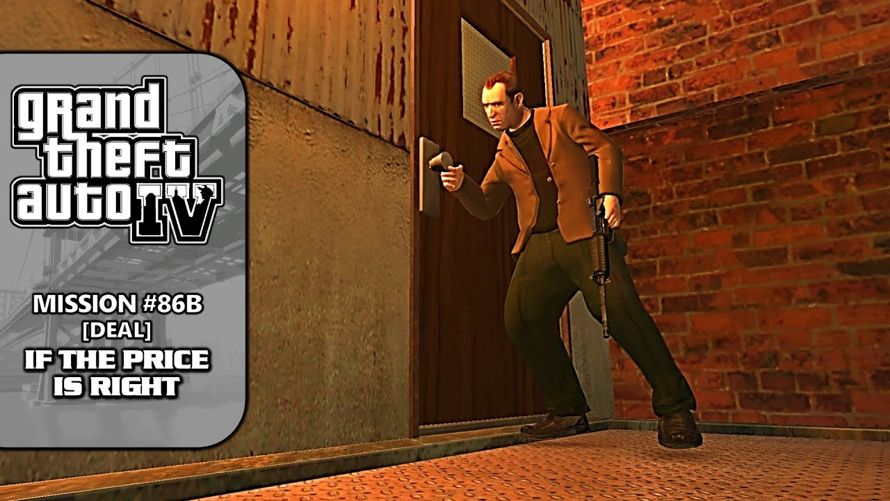 GTA 4 [NEW 100% Walkthrough] - Mission #86B: If the Price is Right (Deal)