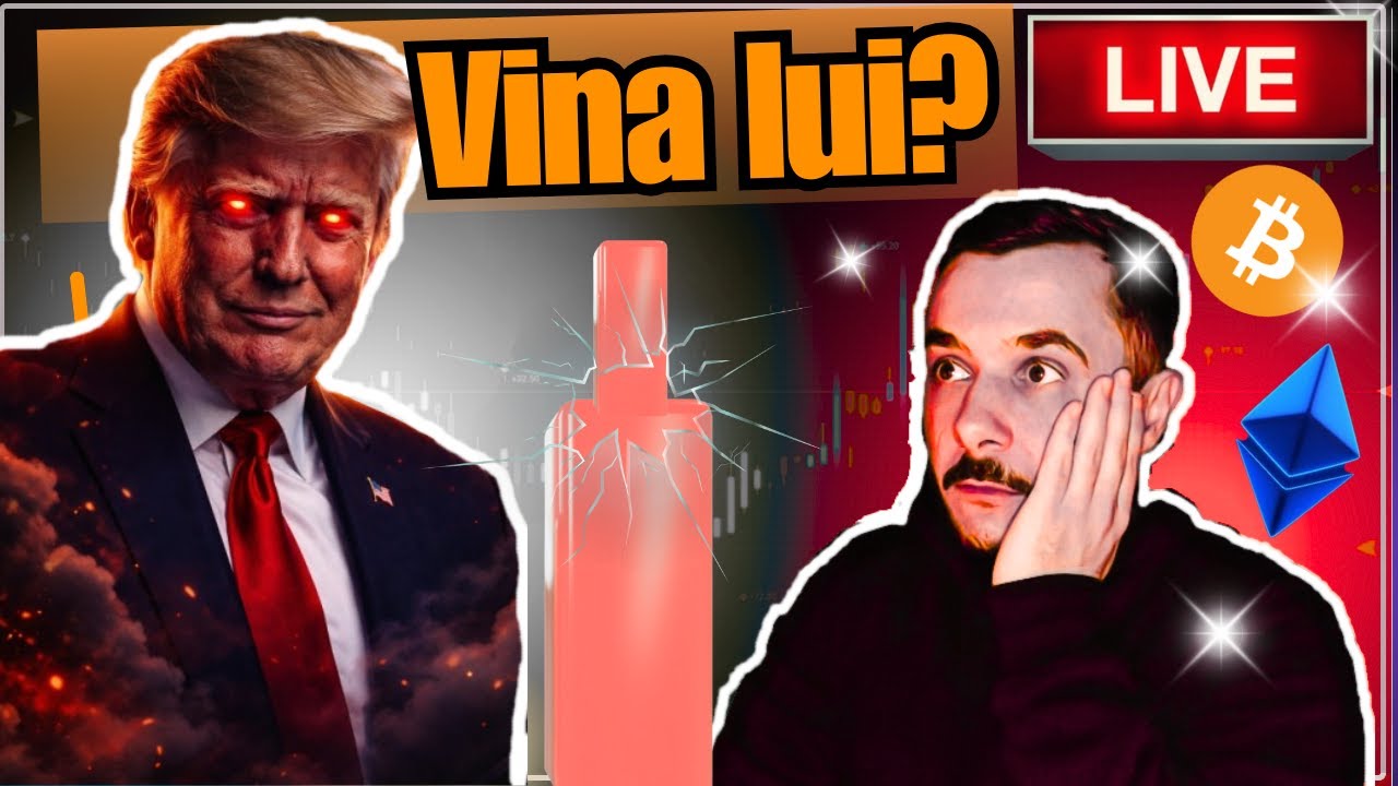 🔴LIVE - DUMP pe piața crypto, nici un raliu nu ține, ce facem?