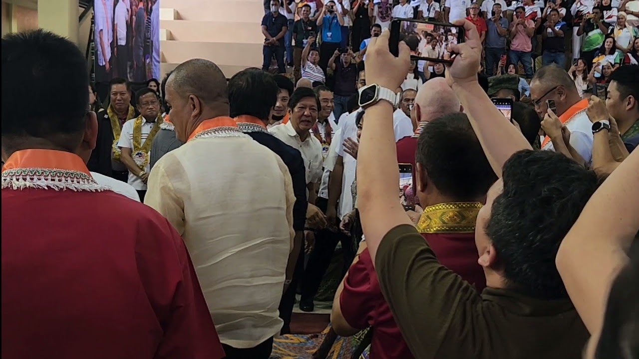 Pres. Ferdinand Marcos Jr. arrival in Alicia, Zamboanga Sibugay