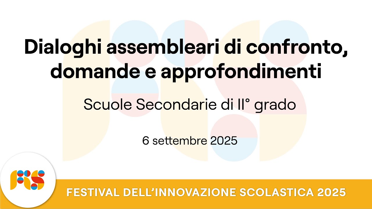 FIS2025 // Dialoghi assembleari di confronto