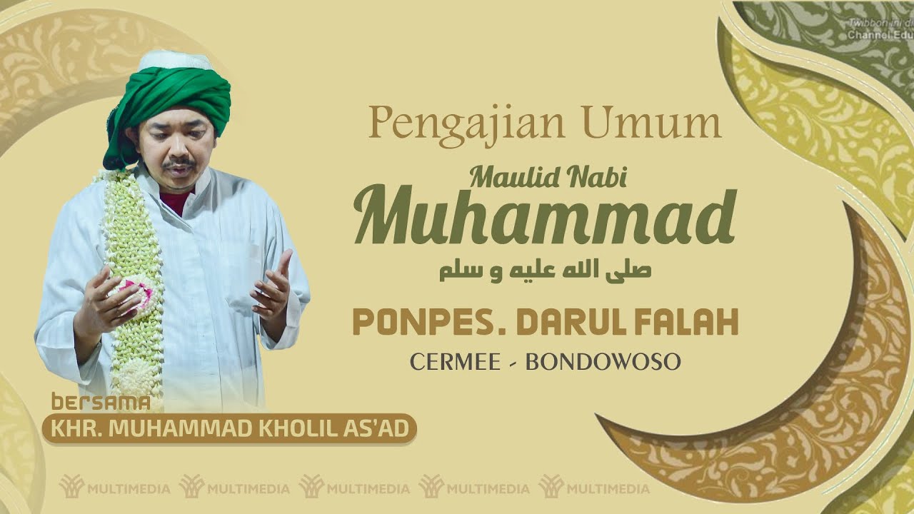 LIVE | MAULID NABI MUHAMMAD ﷺ PONDOK PESANTREN DARUL FALAH | CERME | BONDOWOSO (26/09/2023)