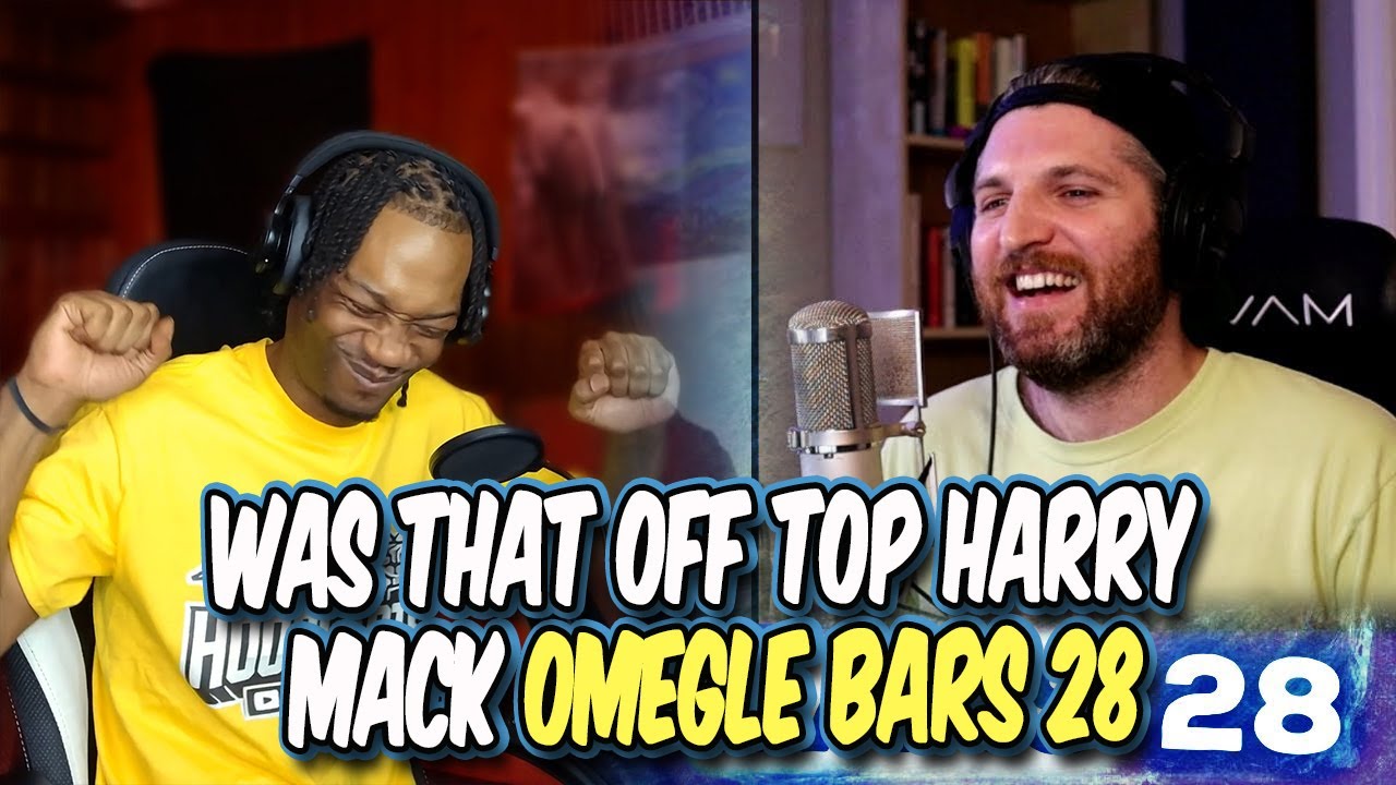 HoodFacts TV Reacts to WAS THAT OFF TOP?? | Harry Mack Omegle Bars 28