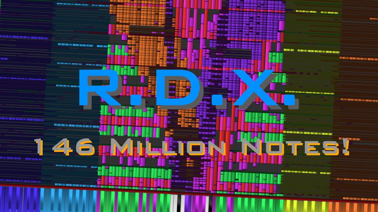 [Black MIDI] R.D.X. 146.06 Million (Almost No Lag!!)
