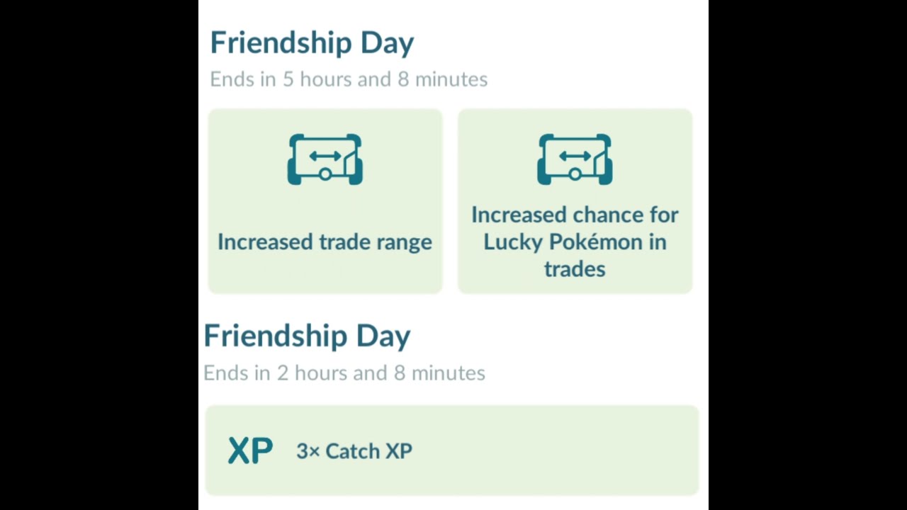 Friendship Day Collection Challenge Intro pokemon go