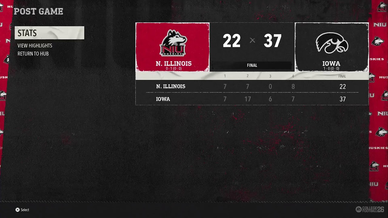 CFB 26 Dynasty Mode Episode 6 Northern Illinois Rebuild Record 4-8