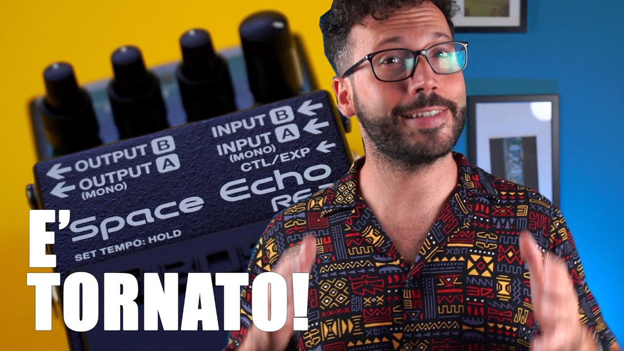 BOSS RE-2 Space Echo: delay a nastro più avanzato che mai