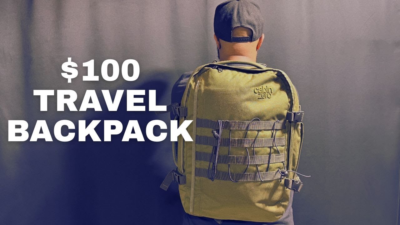 Тест бюджетного туристического рюкзака One Bag: CabinZero Military 36L