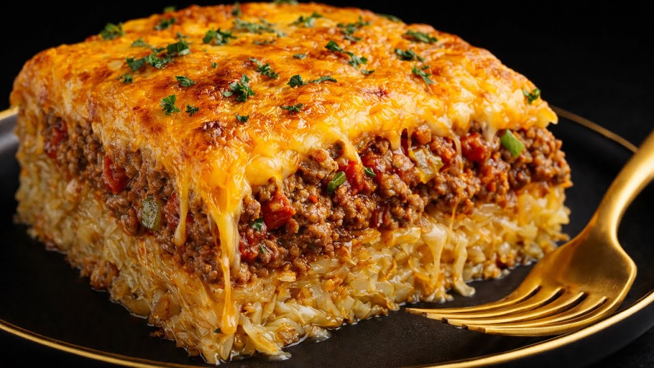 Bored of Cabbage? This Cheesy Mexican Casserole Will Shock You 🔥