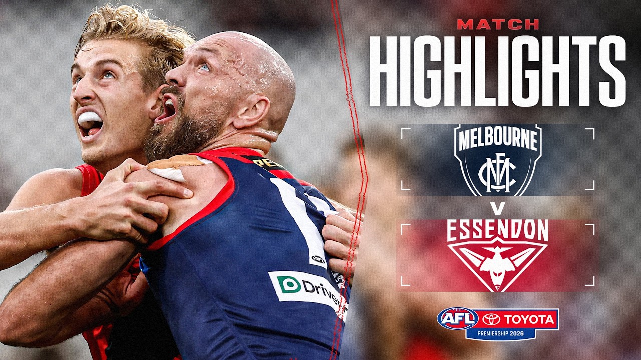 Melbourne v Essendon Highlights | Round 14, 2026 | AFL