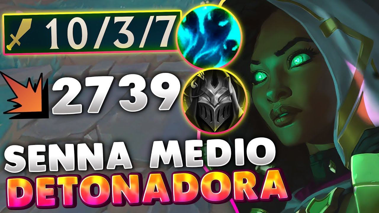 😱¡USO la *BUILD MÁS HORRIBLE* de SENNA MID y este ZED QUIERE DESINSTALAR el JUEGO! (100% PESTOSO)