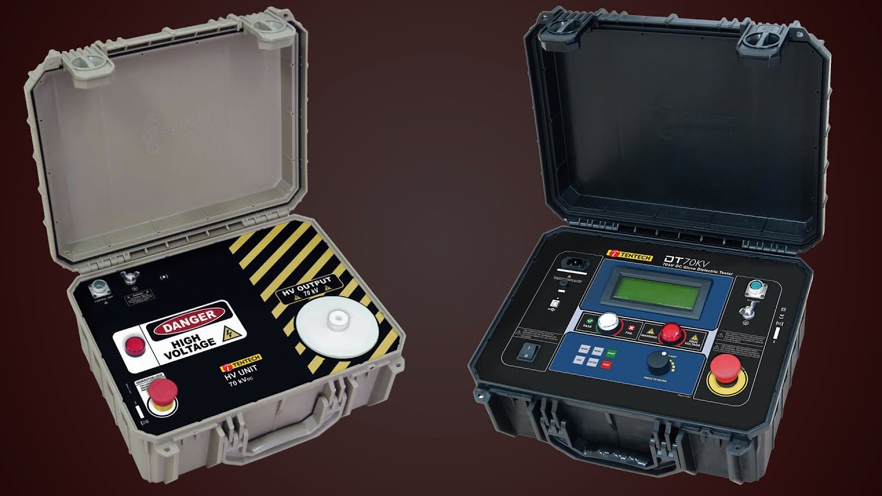 DT70KV - Insulating gloves & sleeves tester - Assembling