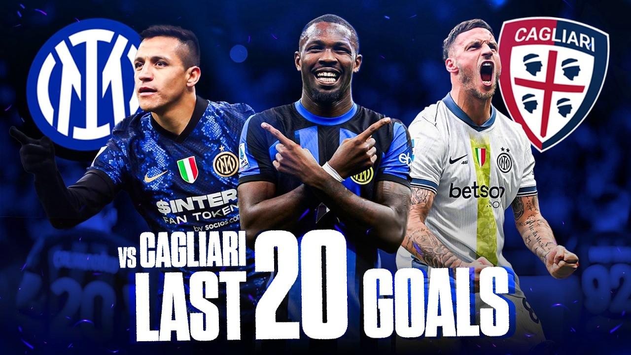 Signatures of Victory! | Last 20 Goals vs Cagliari | Inter Classic