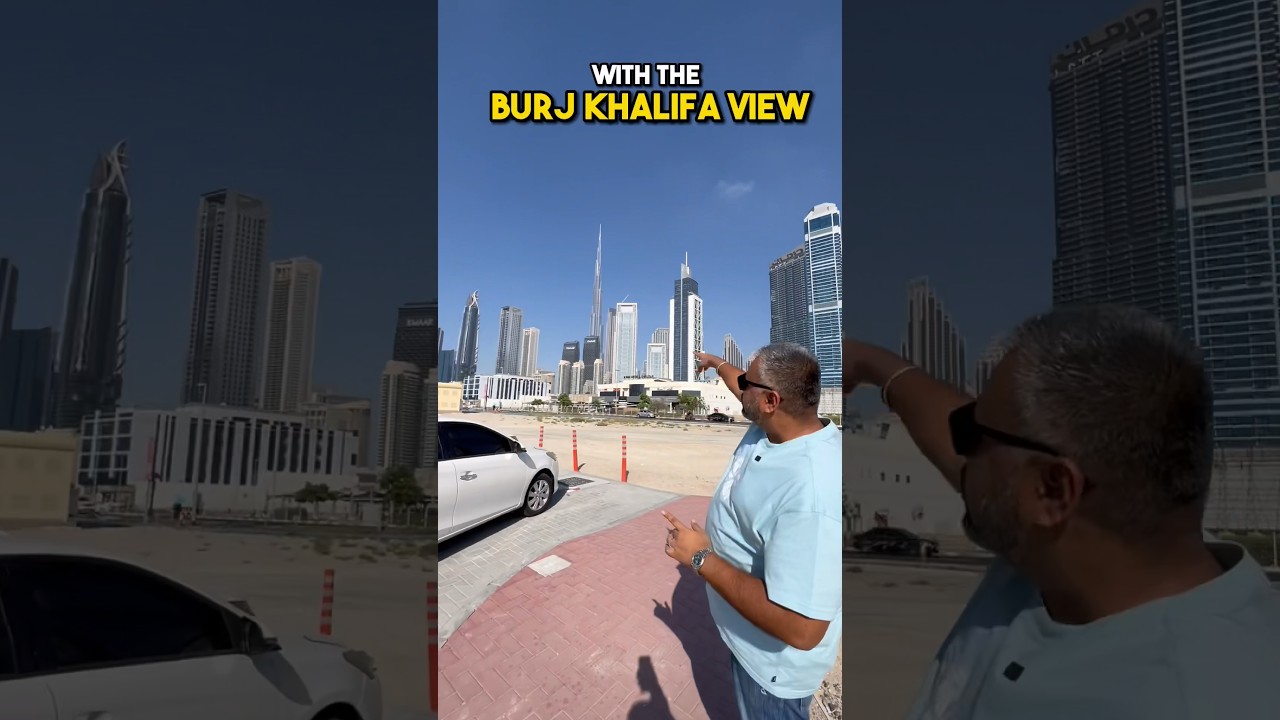 BUILD YOUR OWN VILLA WITH A BURJ KHALIFA VIEW IN DUBAI !! #dubairealestate #tahirmajithia #luxury