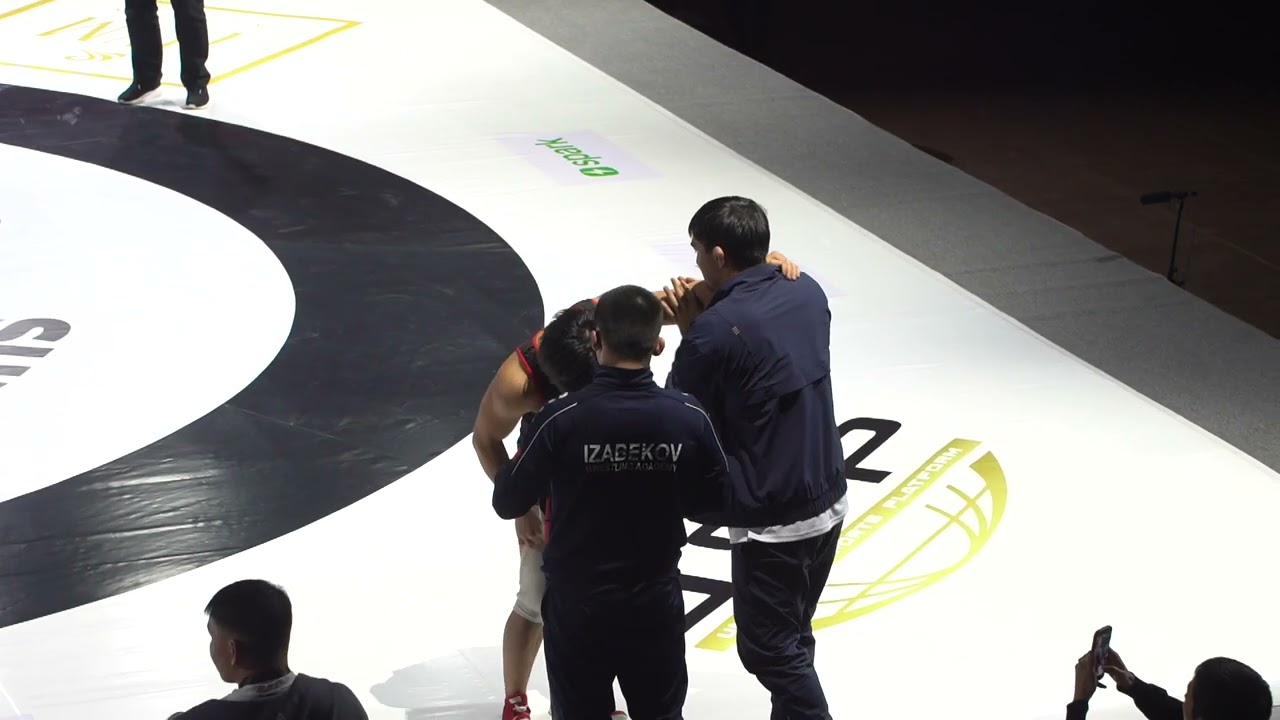 Yoshinosuke Yaoyagi VS  Inalbek Sheriev. Турнир SUPER 4 WRESTLING 