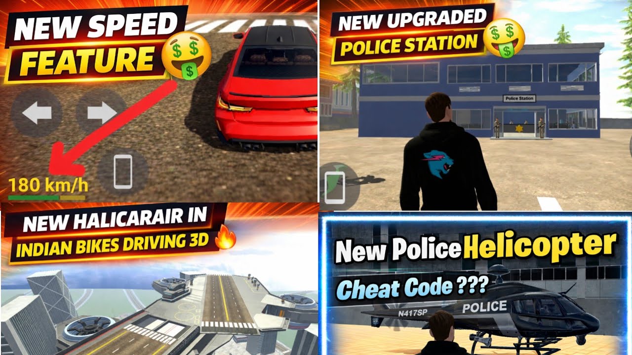 New Update 2026🤑|| Indian Bikes Driving 3D New Update 2026 || All Cheat Codes Of New Update 🤑|